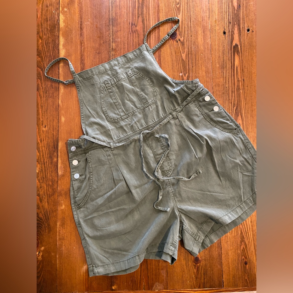 Maurices Olive Green Overalls